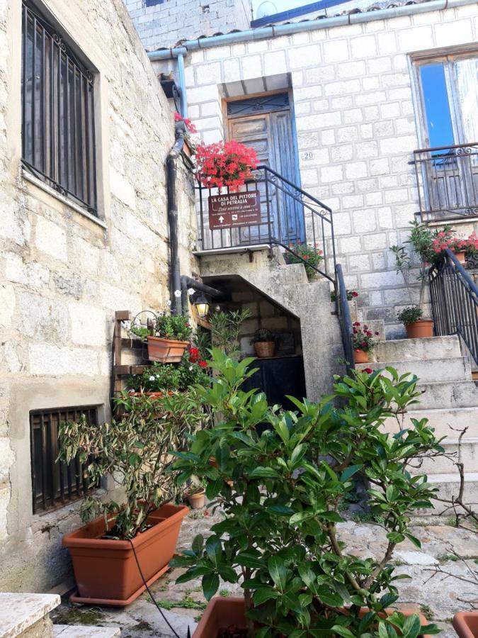 La Casa Del Pittore Di Petralia Petralia Soprana Exteriör bild