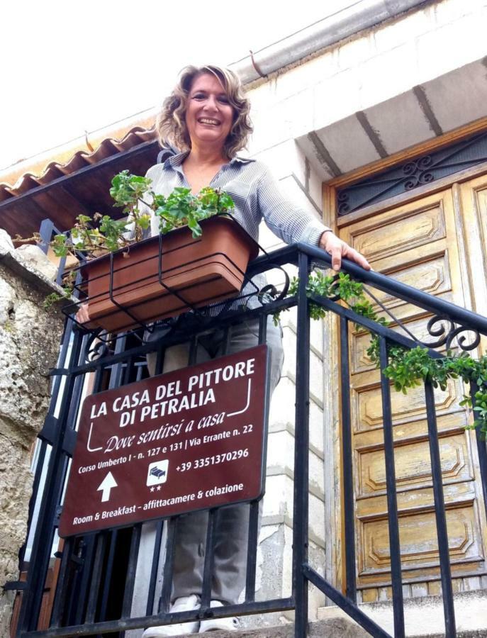 La Casa Del Pittore Di Petralia Petralia Soprana Exteriör bild